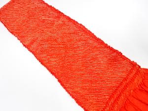 正絹　振袖用　絞り　帯揚げ